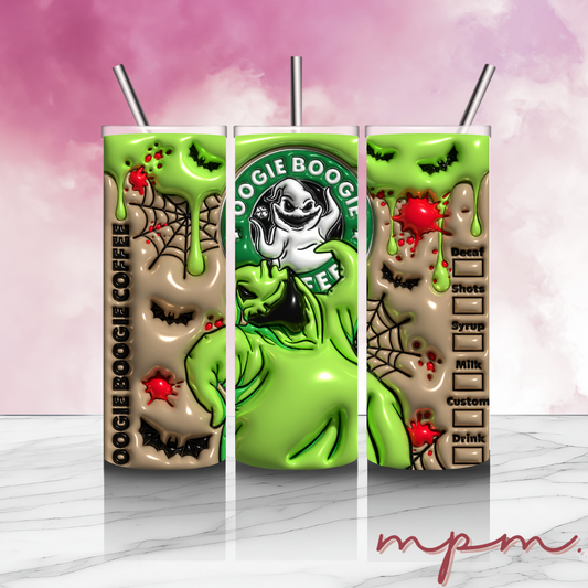 Oogie Boogie Coffee Steel Tumbler