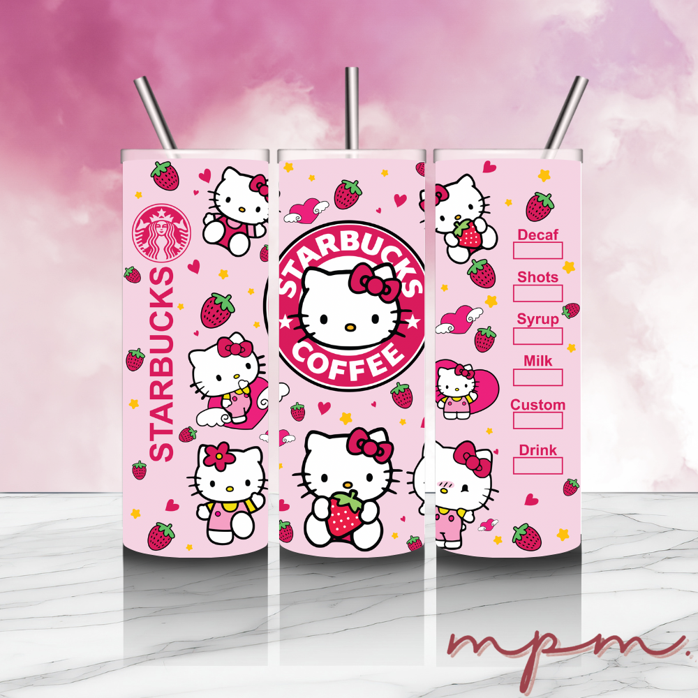 Hello Kitty Coffee Steel Tumbler