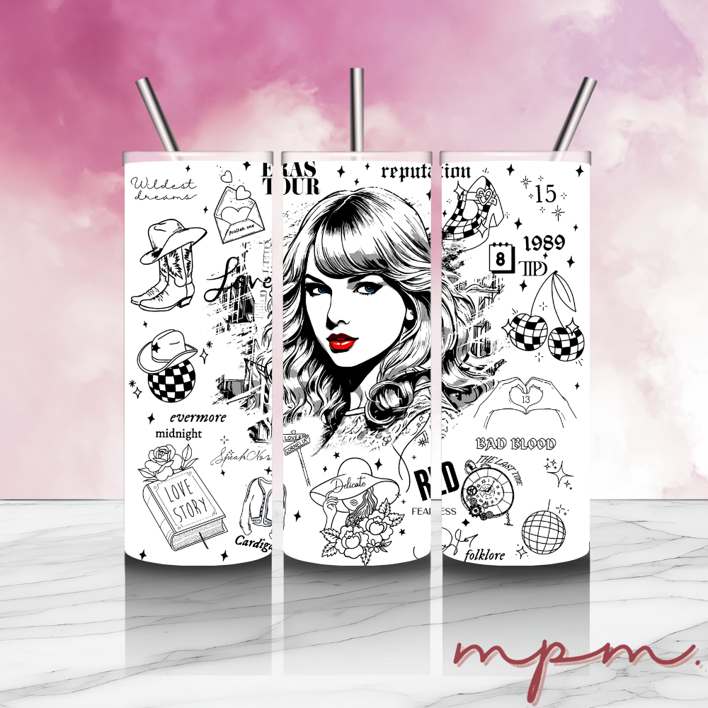 Eras Tour Swifties Steel Tumbler